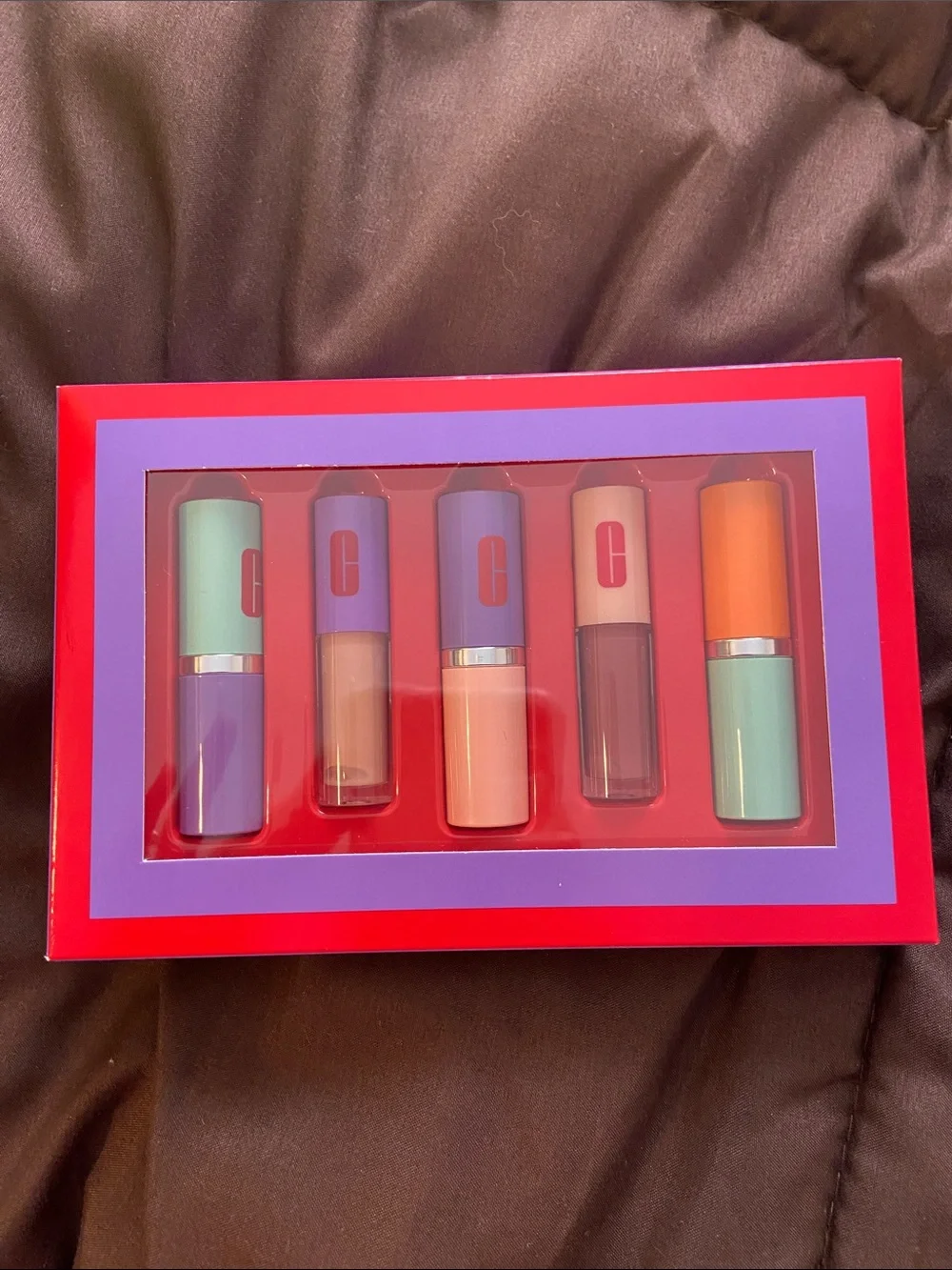 Clinique Pop Splash Lip Gloss and Colour - Plenty of Pop Set